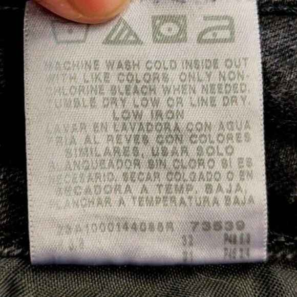 Lee Women's SIze 16 Black Jeans 36x30 - Picture 5 of 6